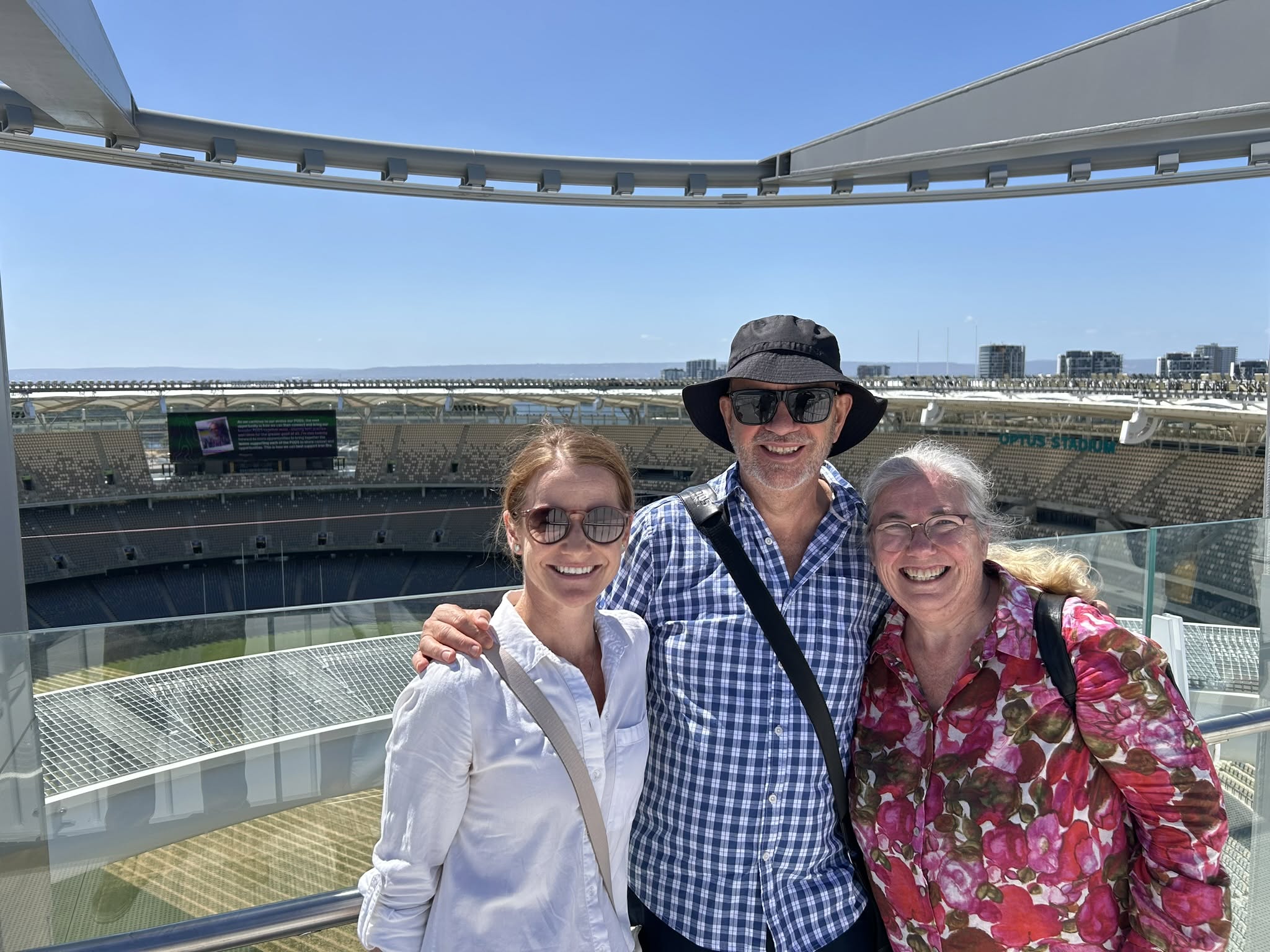 BCEC members during the Optus Stadium Less Mess visit